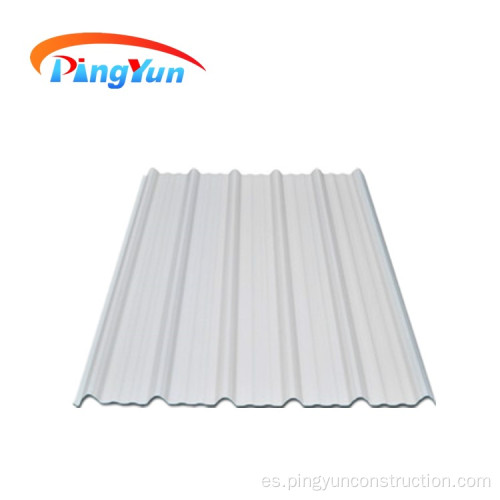 materiales de cubierta ligeros PVC UPVC Hoja de cubierta